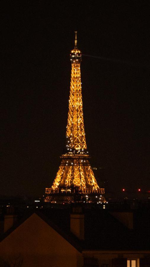 Joli T2 Proche Du Metro Avec Vue Tour Eiffel Issy-les-Moulineaux Exterior foto